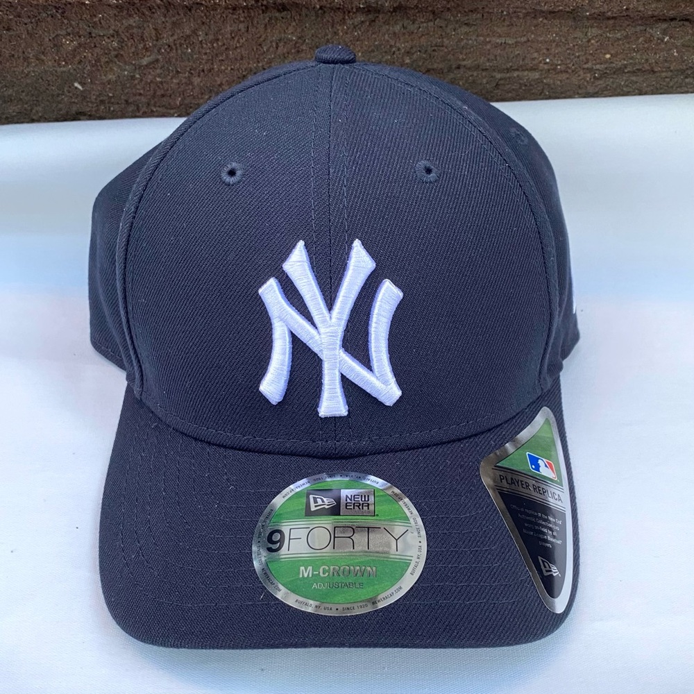 New Era Player Replica NY Yankees Baseball Hat - Blue one size Genuine Merc NEW
